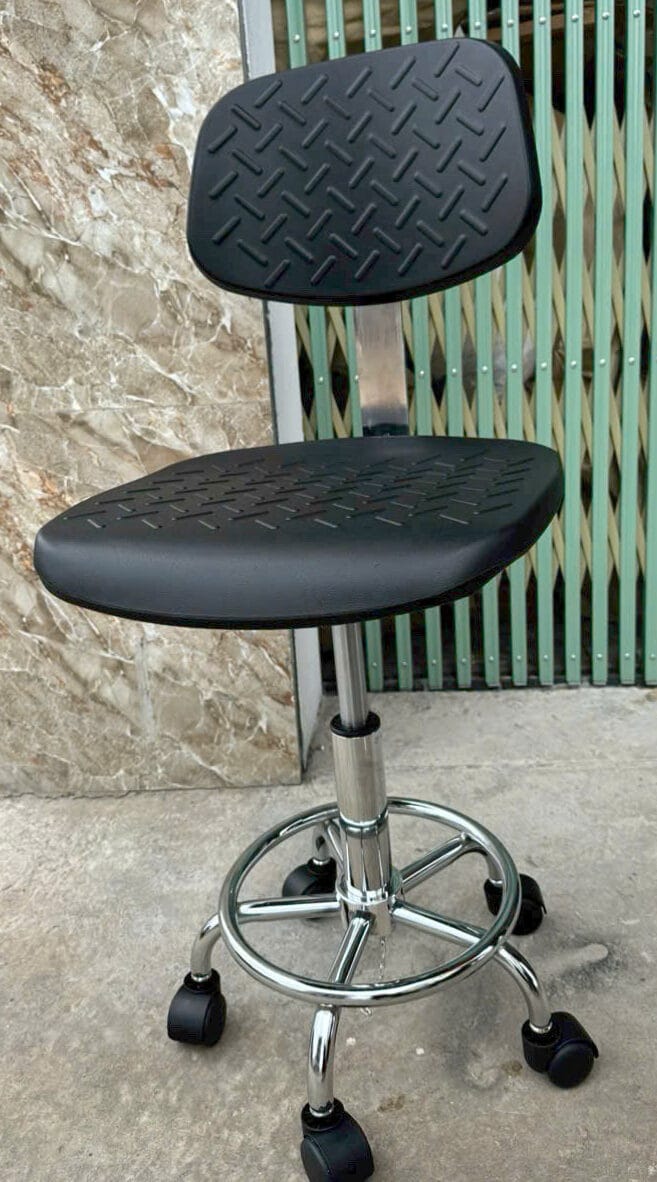 Ghế Tĩnh Điện Phòng Sạch Chống Esd 4 Ghế Tĩnh Điện Phòng Sạch Chống ESD – Giải Pháp An Toàn Cho Nhà Máy Điện Tử