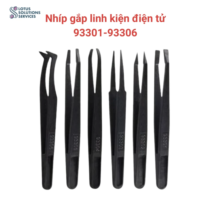 Nhíp nhựa chống tĩnh điện 93301-93306